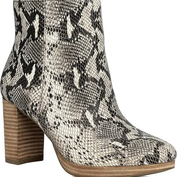 W325 American Rag Hayes Natural Snake Booties 5.5