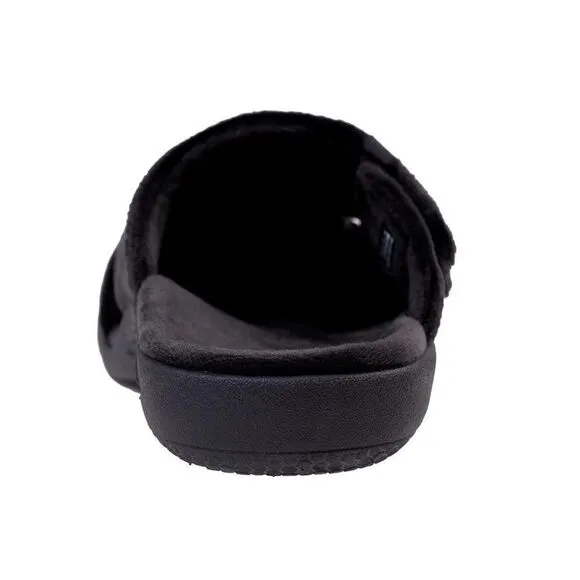 Waco Spenco girls Kholo Renew Comfort Slip Resistant Slippers Black Size 5.5
