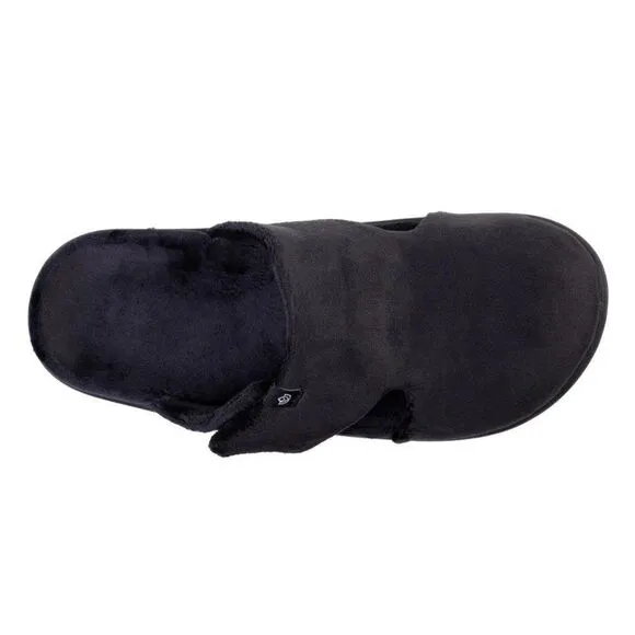 Waco Spenco girls Kholo Renew Comfort Slip Resistant Slippers Black Size 5.5