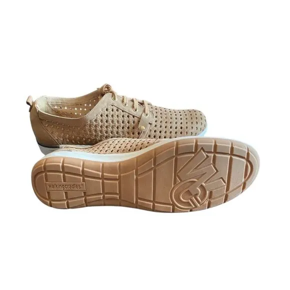Walking Cradles Women's Casual Sneakers-super soft and moisture-wicking, leather