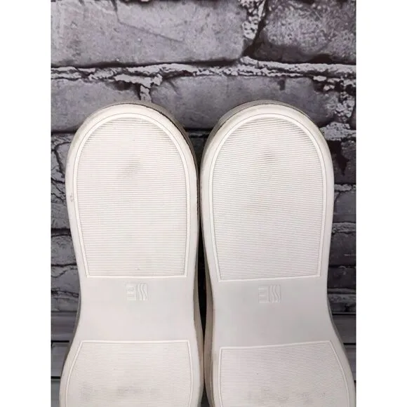 Wally Walker Blue Suede White Leather Perforated Casual Shoes Men Sz 46EU/13M US