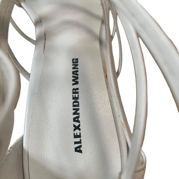 White Alexander Wang Block Heels Size EU 38