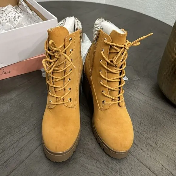 Wild Pair Bentli Lug Sole Booties