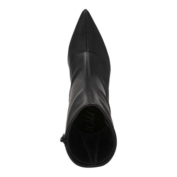 Wild Pair Women's Neptunne Sock Dress Booties Black Size 6 1/2