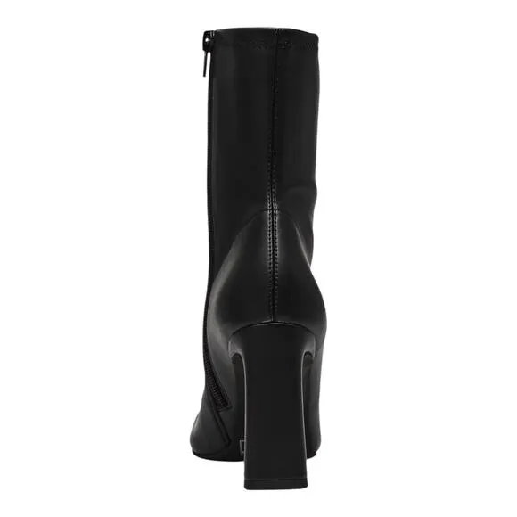 Wild Pair Women's Neptunne Sock Dress Booties Black Size 6 1/2