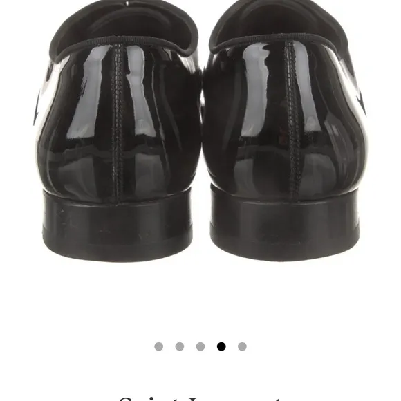 WM Saint Laurent Patent Leather Oxfords