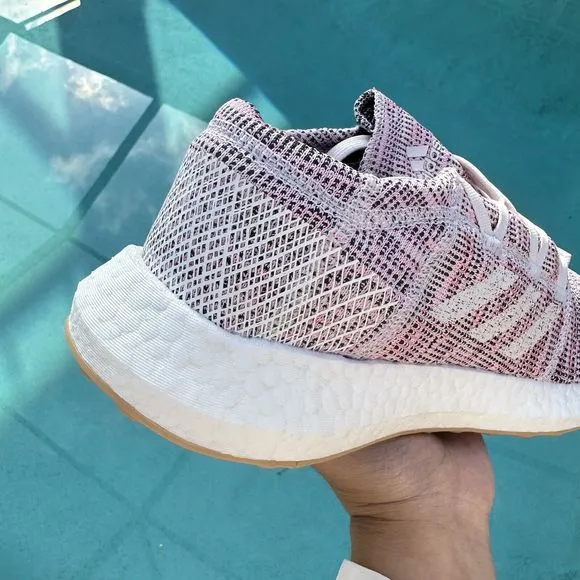 WOMEN'S adidas PureBoost Go Running Shoes Orchid Tint B75824 Size 11