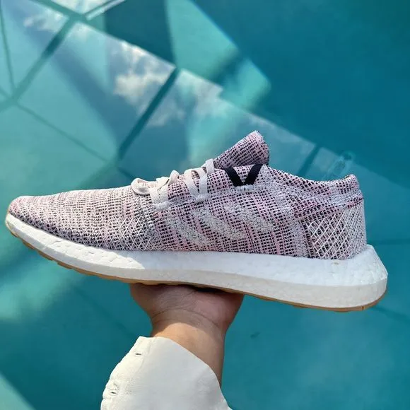 WOMEN'S adidas PureBoost Go Running Shoes Orchid Tint B75824 Size 11