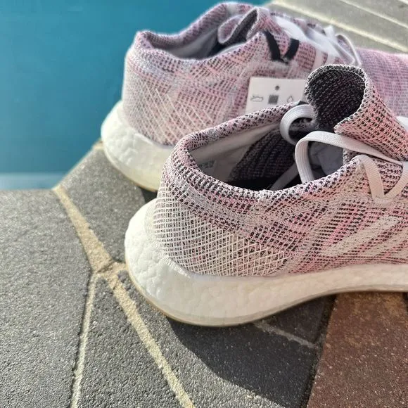 WOMEN'S adidas PureBoost Go Running Shoes Orchid Tint B75824 Size 11