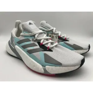 Women's adidas X9000L4 BOOST Running Shoes Crystal White/Silver FW8405 Sz 10🛒