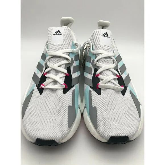 Women's adidas X9000L4 BOOST Running Shoes Crystal White/Silver FW8405 Sz 10🛒