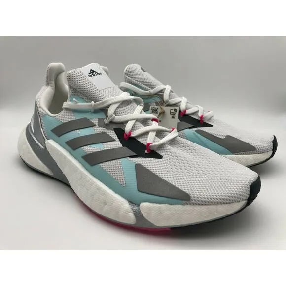 Women's adidas X9000L4 BOOST Running Shoes Crystal White/Silver FW8405 Sz 10🛒