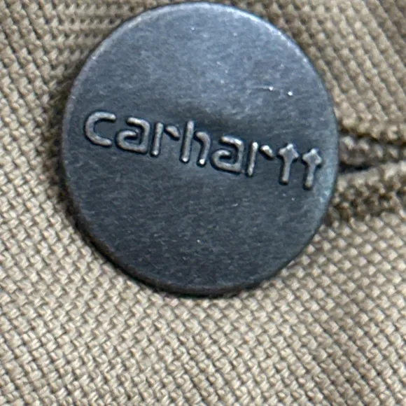 Women’s CARHARTT 103103 Rugged Canvas Original Fit Shorts Khaki, SZ 14. NEW!