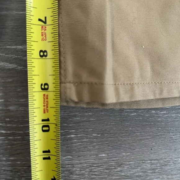 Women’s CARHARTT 103103 Rugged Canvas Original Fit Shorts Khaki, SZ 14. NEW!