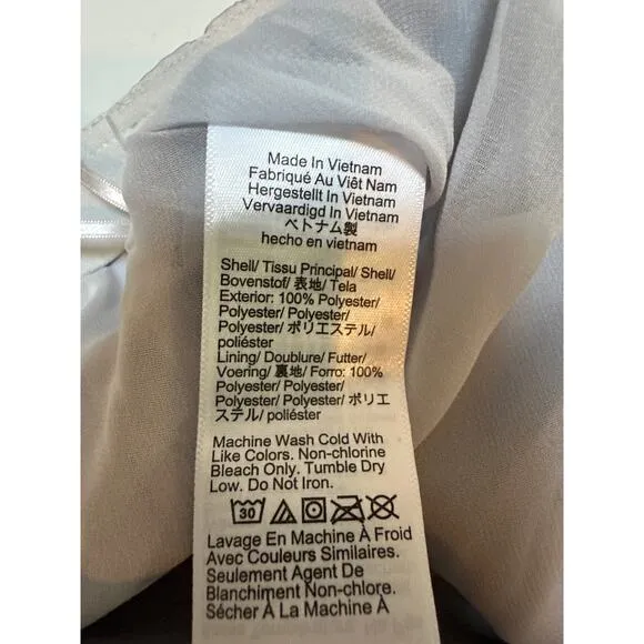 Women’s J Crew Gwyneth Slip Skirt Maxi Skirt Silver Sz Sm