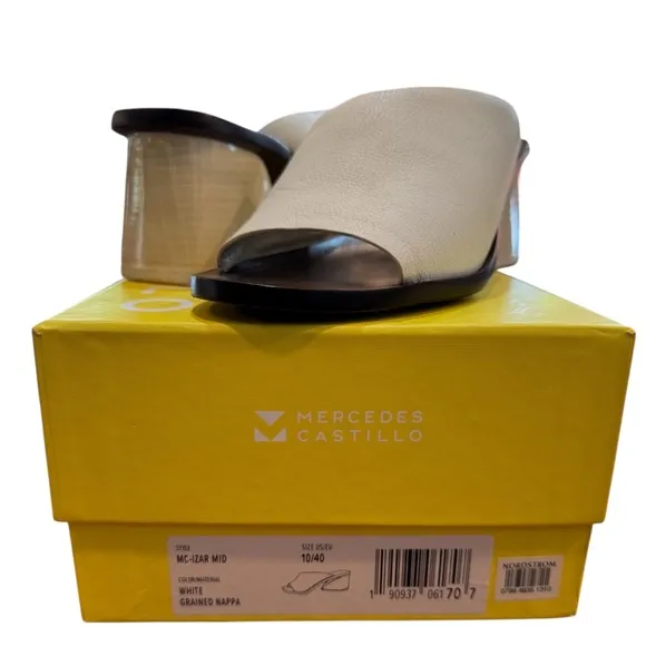 Womens, Mercedes Castillo Izar Slide, Size 10, White