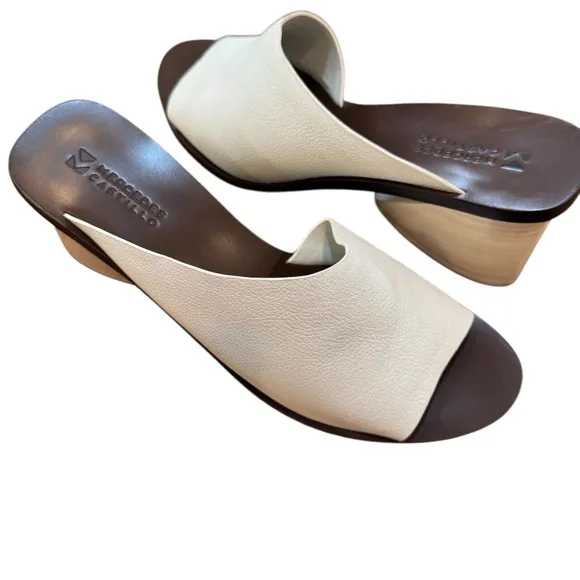 Womens, Mercedes Castillo Izar Slide, Size 10, White