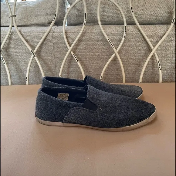 Woolrich Dock Casual Slip-On Sneaker in Grey Size 11