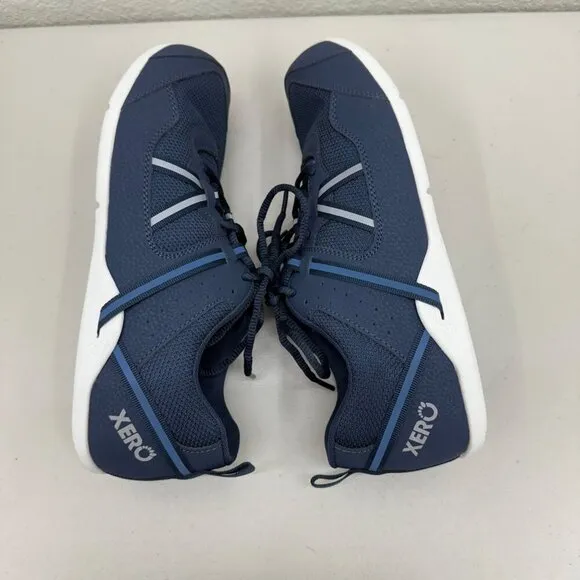 Xero Prio Navy Barefoot Minimalist Lightweight Running Sneakers Shoes Womens 12