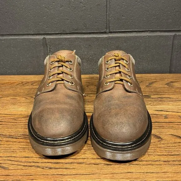 Y2K Vintage UnionBay Parker Chunky Brown Leather Platform Oxfords Men’s 12