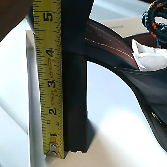 Zara blue heels