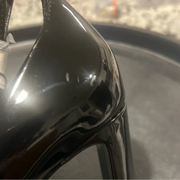 ZARA Faux Patent Leather Heels