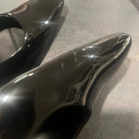 ZARA Faux Patent Leather Heels