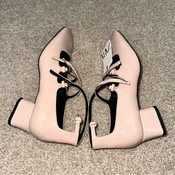 ZARA Leather Heels
